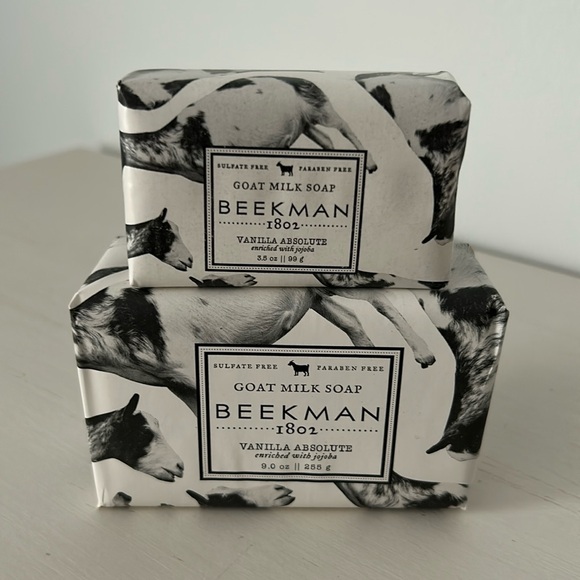 Beekman 1802 Other - Beekman 1802 Vanilla Absolute Bar Soap 9 oz & 3.5 oz